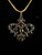 Antique Victorian Gold Filled Bohemian Garnet Pendant Necklace 18” Antique Victorian Gold Filled Bohemian Garnet Pendant Necklace 18”