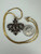 Antique Victorian Gold Filled Bohemian Garnet Pendant Necklace 18” Antique Victorian Gold Filled Bohemian Garnet Pendant Necklace 18”