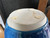 Vintage Studio Pottery Vase Blue Drip Glaze Handmade Signed A Z 8 3/8” High