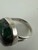 Vintage Sterling Silver Mixed Gem Turquoise Mosaic Ring Sz 8.5