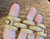 V intage Monet Elegant Gold textured finish Tank Link Bracelet 1960's 7"