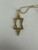 Vintage 14k Gold Handmade Jewish Star Of David Pendant Necklace 17.75”