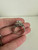 Vintage Sterling Silver Bali Designed Large Blue Topaz Floral Cocktail Ring Sz 9