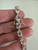 Vintage Sterling Silver Light Pale Blue Topaz Tennis Bracelet 7.5”