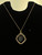 Antique Victorian 12k Gold Filled Carnelian Greek Intaglio Pendant Necklace 19”