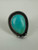 Vintage Sterling Silver Navajo Large Robins Egg Turquoise Handmade Ring Sz 7.5