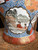 Antique Japanese Hand-Painted Satsuma-Style Kutani Vase with Lion Head Handles