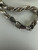 Vintage Sterling Silver Wide Heavy Rope Chain Necklace 24.5"
