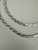 Vintage Sterling Silver Unique Herringbone Zig Zag Chain Necklace 18”