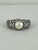 Vintage Sterling Silver Bali Pearl Unique Metalwork Ring 7