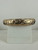 Antique Victorian 12k Gold Filled Floral Engraved Bangle Bracelet 7”