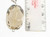 Vintage Sterling 60ct Huge Smoky Quartz Faceted Drop Bead Pendant Necklace 17""