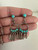 Vintage Sterling Silver Zuni Turquoise Dangle/Drop Earrings
