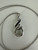 Vintage Sterling Silver Black and White Diamond Twisted Pendant Necklace 18”