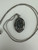 Antique Art Deco Sterling Silver Marcasite Pendant Necklace 17”