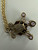 Antique Victorian 14k Gold Pearl Amethyst Dainty Pendant Necklace 16”