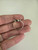 Vintage Sterling Silver Red Pink Angel Skin Coral Heart Adjust Bypass Ring 7