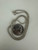Vintage Sterling Silver Beaded Ball Chain Necklace 20”