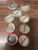 Vintage Shirley Temple Doll Pinback Button Lot (9) Original & World’s Darling 1"