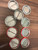 Vintage Shirley Temple Doll Pinback Button Lot (9) Original & World’s Darling 1"