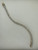 Vintage Sterling Silver Gold Vermeil Sparkly CZ Bracelet 7.5”