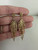 Vintage 14k Gold Long Filigree Pointed Dangle/Drop Earrings 2.25”