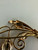Vintage Sterling Gold Vermeil Garnet Tulip Brooch/Pin