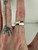Vintage Sterling Silver Brutalist Artisan Biker Ring Sz 6.5