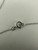 Vintage 14k White Gold Diamond Pave Palm Tree Dainty Pendant Necklace 18”