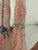 Vintage Sterling Silver Heart Flower Band Ring 7.75