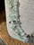 Vintage  Woven Thick Fluorite Green Purple Bib Lattice Chip Necklace 20" Pretty!