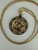 Vintage Gold Filled Libra Scale Astrology Pendant Necklace 18”