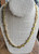 Vintage Stunning Georgian Style Riviere Multi Stones Cernucci Necklace 19"