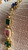 Vintage Stunning Georgian Style Riviere Multi Stones Cernucci Necklace 19"