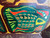 Vtg Mesoamerican Folkart Toleware Tray - Hand Painted - Mexico - Aztec - Mayan