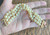 Vintage Ciner Triple Strand Pearl Bracelet Gold Plated Baguettes 6.5" W Signed