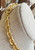 Vintage Real Sacajawa 2000 Gold Plated Coin Pendant Heavy Chain Necklace 18"