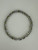 Vintage Sterling Silver Peridot Heart Tennis Bracelet 7.5”