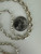 Vintage Sterling Silver Spiral Twisted Herringbone Chain Necklace 24”