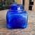 Antique Cobalt Blue Underwood’s Inks Tall Bottle & Ink Well Lot 1