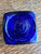 Antique Cobalt Blue Underwood’s Inks Tall Bottle & Ink Well Lot 2