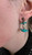 Vintage Sterling Silver Handmade Natural Turquoise Dangle/Drop Earrings 1.25”