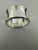 Vintage Tiffany & Co Sterling Silver Wide Band 1837 Ring 6.5