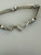 Vintage Sterling Silver Baby Blue Quartz Marcasite Bracelet