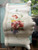 Antique Royal Bonn “La Lorne” Ansonia Bone China Mantel Clock Floral