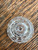 Vintage Jean Patou Mini Perfume Tester Bottle Berry Glass Made in France -