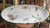 Antique Oscar Gutherz Limoges Fish Serving Platter - Hand Painted Marine c 1880s