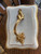 Vintage Mottahedeh Italian Porcelain Box Gold Trim Lidded Trinket Box
