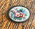 Vintage Russian Finift, Enamel,  Filigree Pin Brooch, USSR Rostov