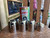 Vintage Made in Germany Chrome Tumbler / Shot Cup Barware Set All In One Set